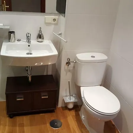 Appartamento Ático En Aguiño Ribeira Esterno foto